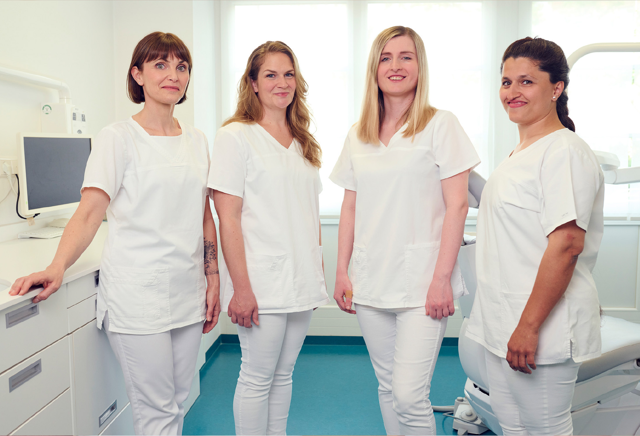 Teambild der Prophylaxe-Zahnärzte unserer Praxis